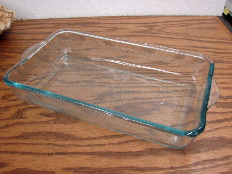 Vintage Fire King Sapphire Blue Philbe Rectangular Casserole Lasagna Pan, Moose-R-Us.Com Log Cabin Decor
