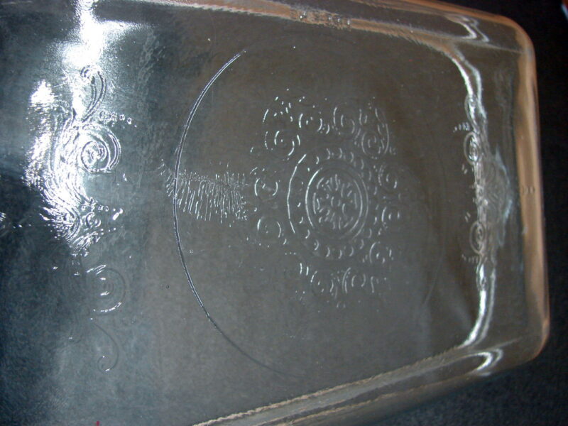 Vintage Fire King Sapphire Blue Philbe Rectangular Casserole Lasagna Pan, Moose-R-Us.Com Log Cabin Decor