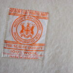 Vintage Hudson Bay England Classic Stripe 4 point Wool Blanket 91 x 72 - Image 2