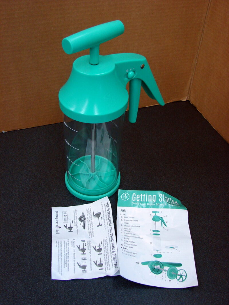The Pampered Chef Batter Mixer Dispenser Pancakes Muffins, Moose-R-Us.Com Log Cabin Decor