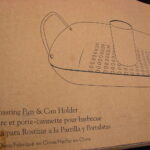 The Pampered Chef BBQ Roasting Pan Can Holder #2714 Brand New