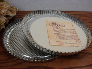 The Pampered Chef Flan Pans Set/2 Tart Pie