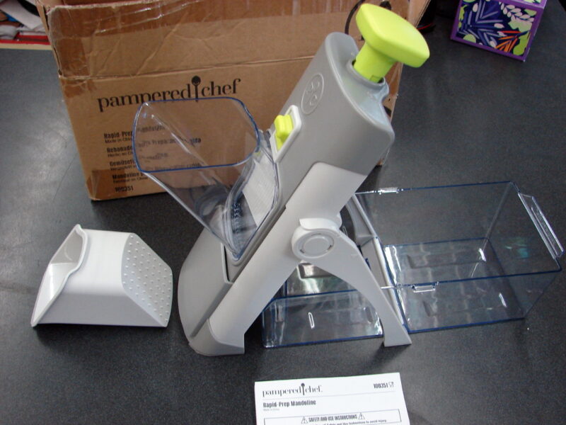 The Pampered Chef Rapid Prep Mandoline Chopper Slicer Prep, Moose-R-Us.Com Log Cabin Decor