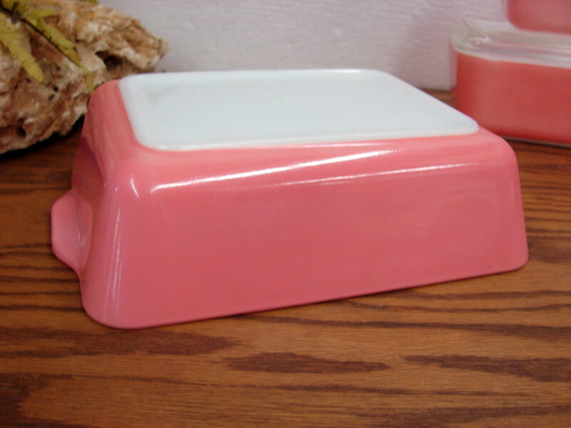 Vintage PYREX 503 Pink Refrigerator Dish No Lid, Moose-R-Us.Com Log Cabin Decor