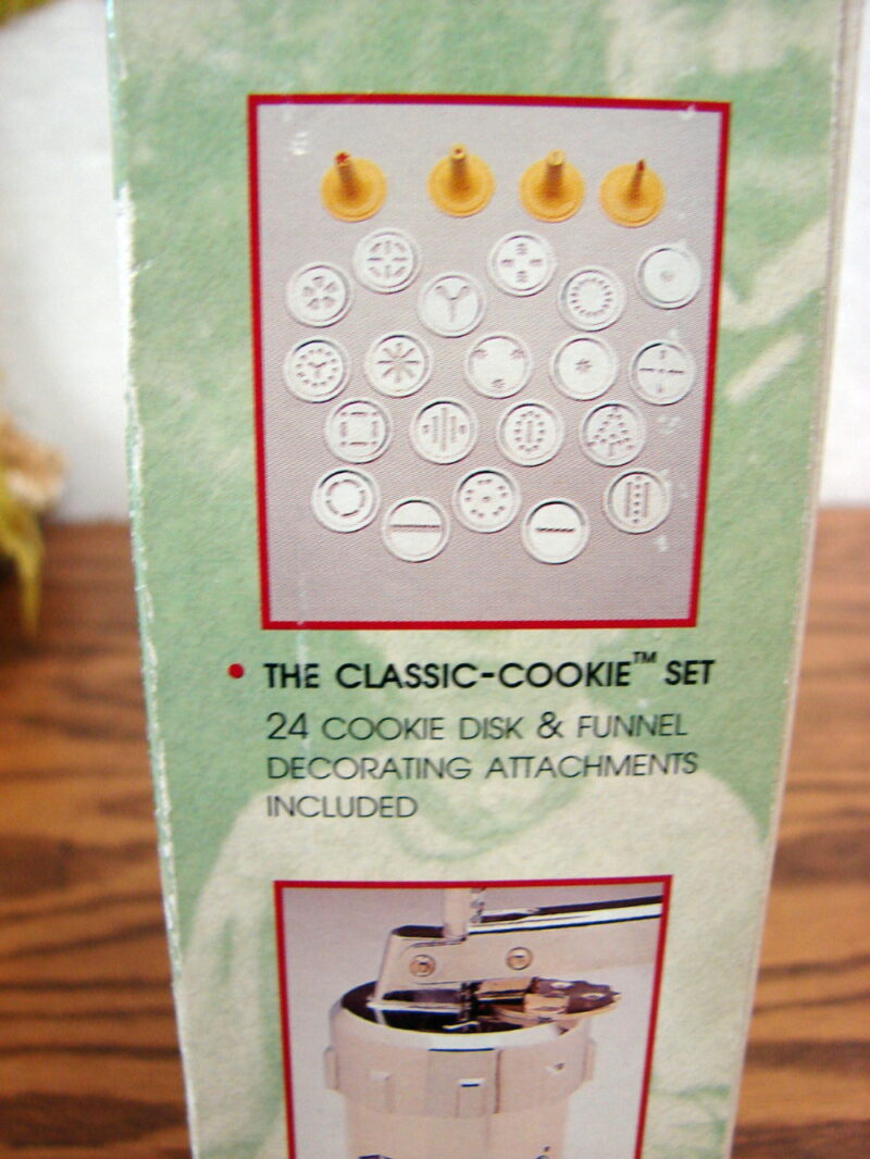 Villaware Classic Cookie Professional Cookie Press Steel Ratchet Drive #5675, Moose-R-Us.Com Antiques Collectibles Log Cabin Decor