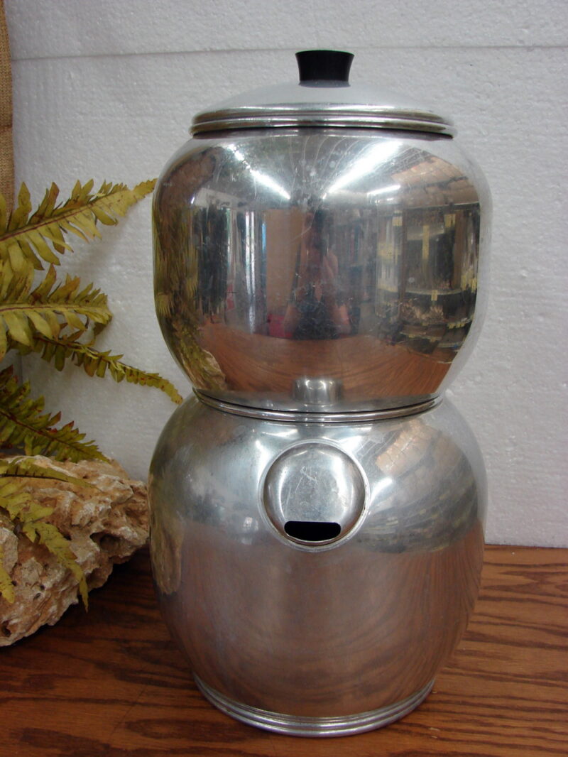 West Bend Aluminum Kwik Drip 18 Cup Stove Top Coffee Percolator Maker, Moose-R-Us.Com Log Cabin Decor