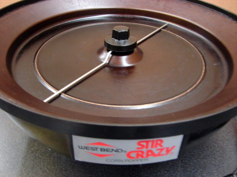 West Bend Stir Crazy Popcorn Popper #5346 Amber Dome Tested, Moose-R-Us.Com Log Cabin Decor