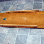 Vintage White Bear Minnesota Oak Toboggan Sled One of a Kind? Water Ski Mfg - Image 4