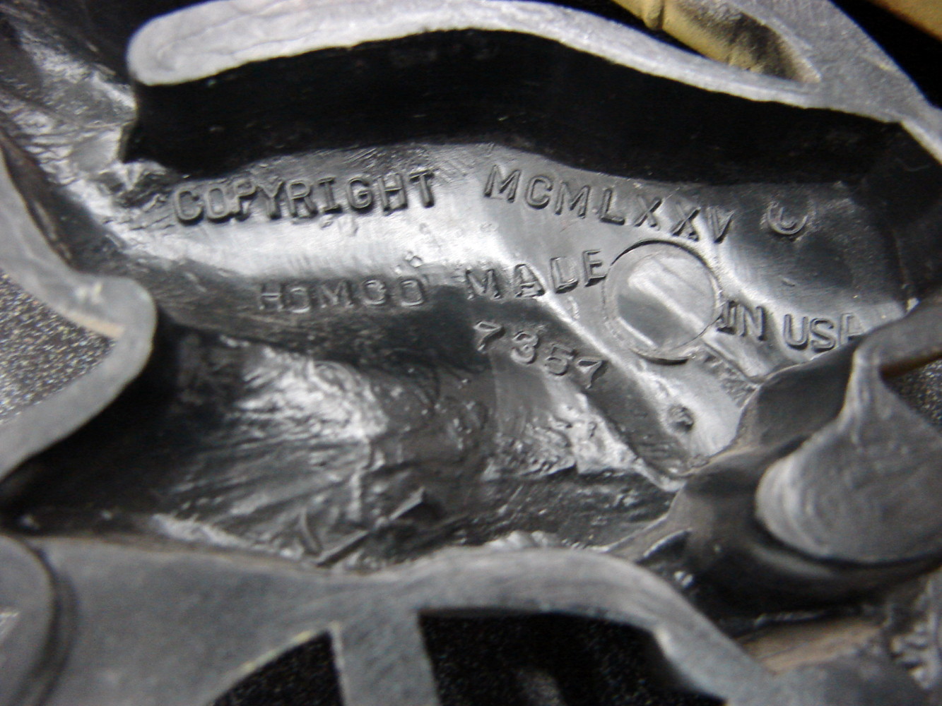 Vintage 1975 Homco Burwood Products 3-D Bicycle Built For Two - Image 2