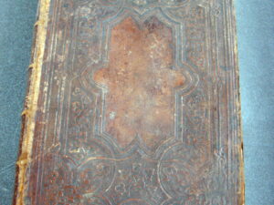 Antique German Bible 1863 From Germany w/ Handwritten Notes