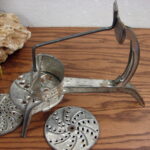 Vintage Original Mouli-Julienne Salad Maker Pat. Pending 3 Disc 10" - Image 2
