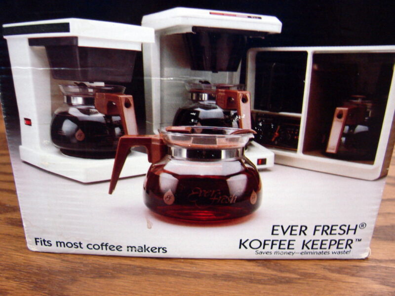 Nordic Ware Koffee Keeper Coffee Carafe Pot Keeps Coffee Fresh w/ Box, Moose-R-Us.Com Log Cabin Decor
