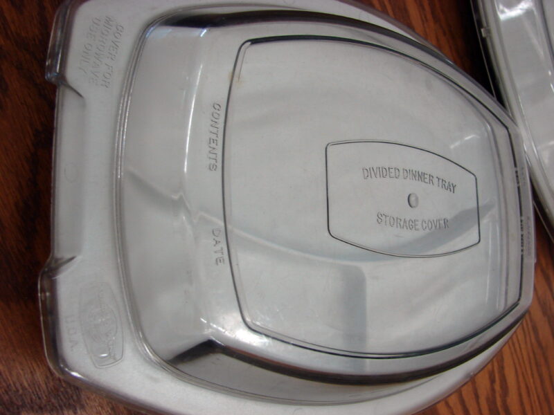 Nordic Ware Heavy Duty 3 Section Divided Dinner Tray w/ Microwave Storage Cover, Moose-R-Us.Com Log Cabin Decor