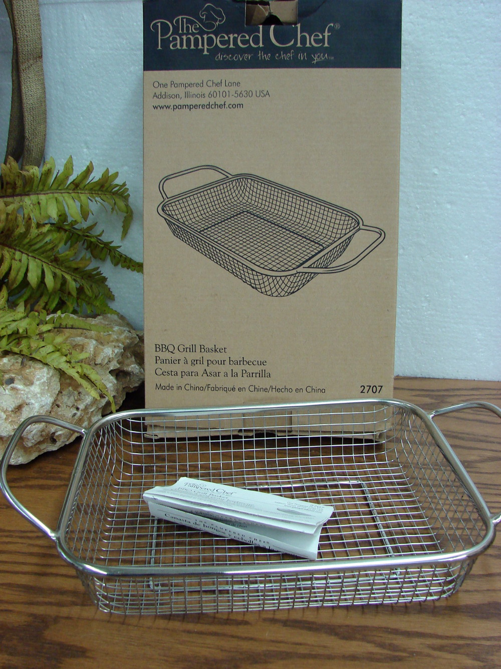 Pampered chef grill basket deals