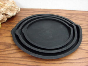 The Pampered Chef Mixing Bowl Lids #2712 Set/3 Black Lids