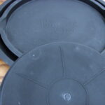 The Pampered Chef Mixing Bowl Lids #2712 Set/3 Black Lids - Image 2