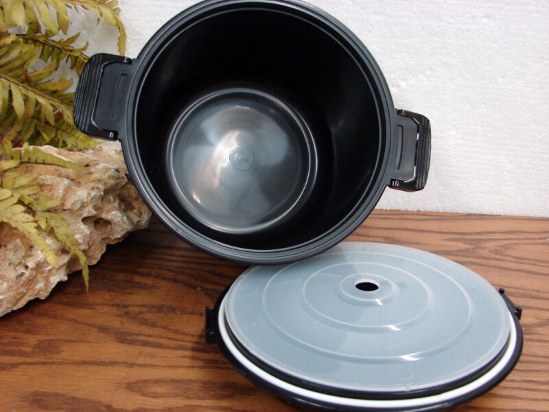 The Pampered Chef #2779 Microwave Rice Cooker Plus Steamer, Moose-R-Us.Com Log Cabin Decor