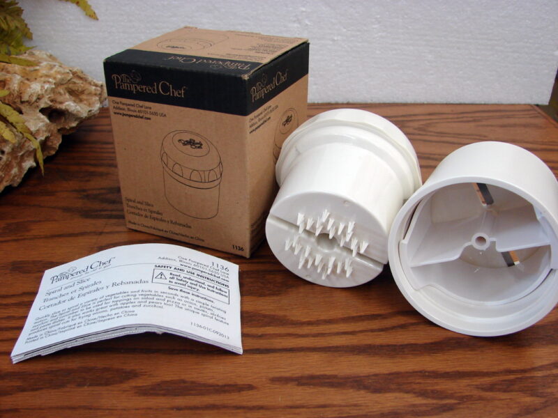 The Pampered Chef Spiral &#038; Slice #1136 Prep Work, Moose-R-Us.Com Log Cabin Decor