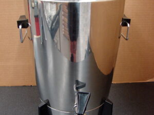 Vintage Atomic Rocket Stainless Steel Penncrest 30 Cup Coffee Percolator