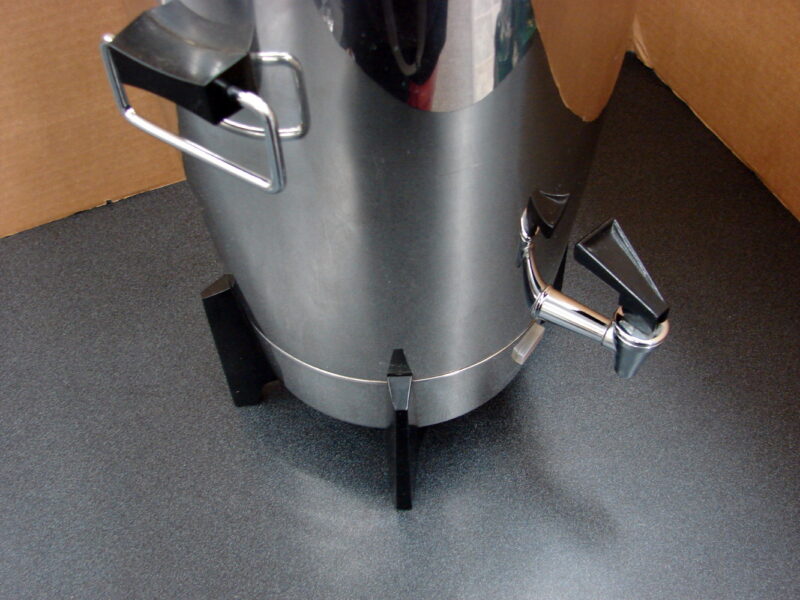 Vintage Atomic Rocket Stainless Steel Penncrest 30 Cup Coffee Percolator, Moose-R-Us.Com Antiques Collectibles Log Cabin Decor