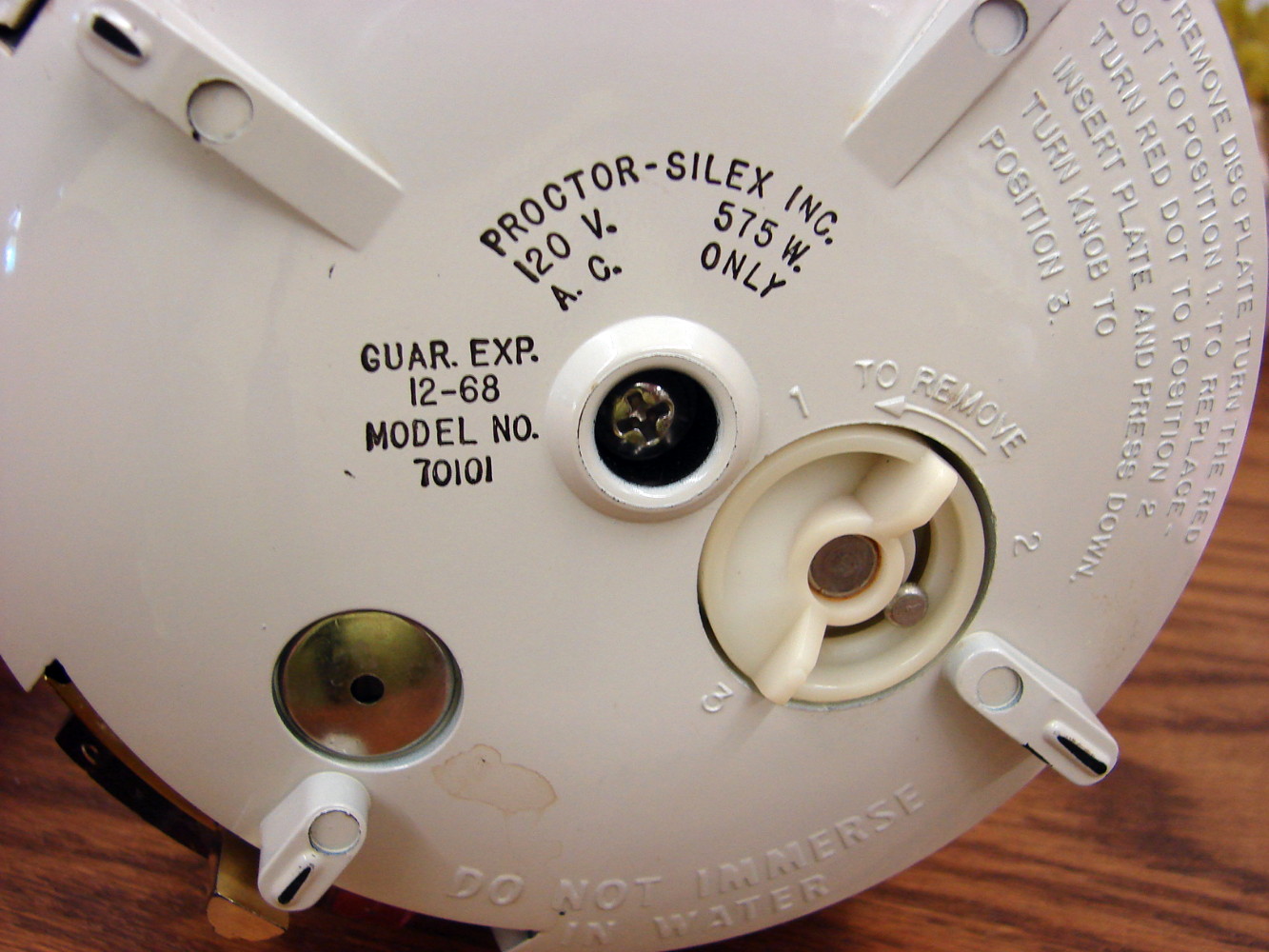 Vintage Proctor Silex Lifelong Atomic Starburst Electric Coffee Percolator Tested Works - Image 5