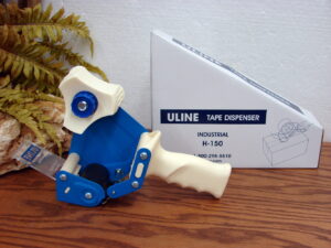 Set of Two Brand New Uline Industrial Side Load Tape Dispensers 2"