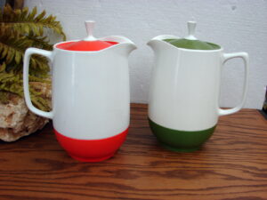 Vintage Air Pump Coffee Server airpumper Red Black Abstract w/ Box, Moose-R-Us.Com Log Cabin Decor