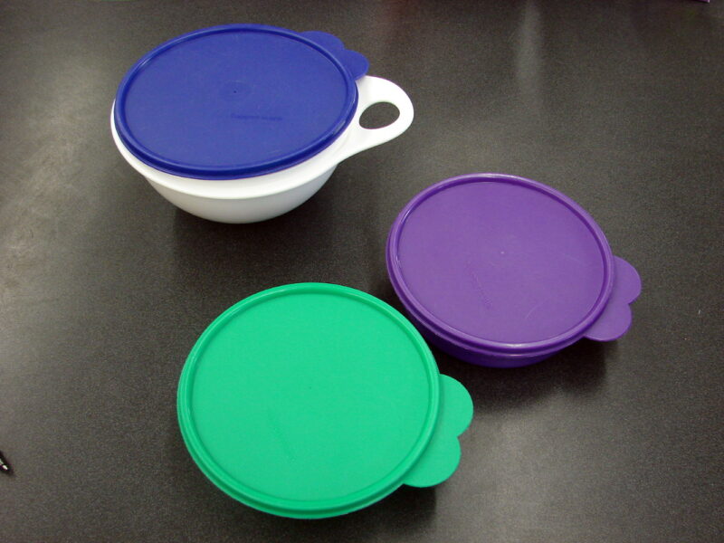 Tupperware Bowls w/ Lids Thatsa Bowl Purple Green Blue/White, Moose-R-Us.Com Antiques Collectibles Log Cabin Decor