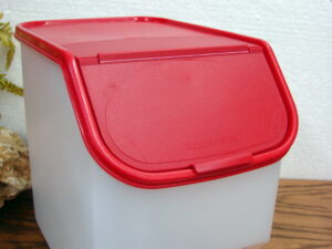 Tupperware Modular Mate Large Storage Bin Hinged Door #4322