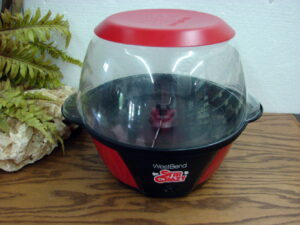 Stir Crazy West Bend Popcorn Popper #82707 Tested Works Great Red