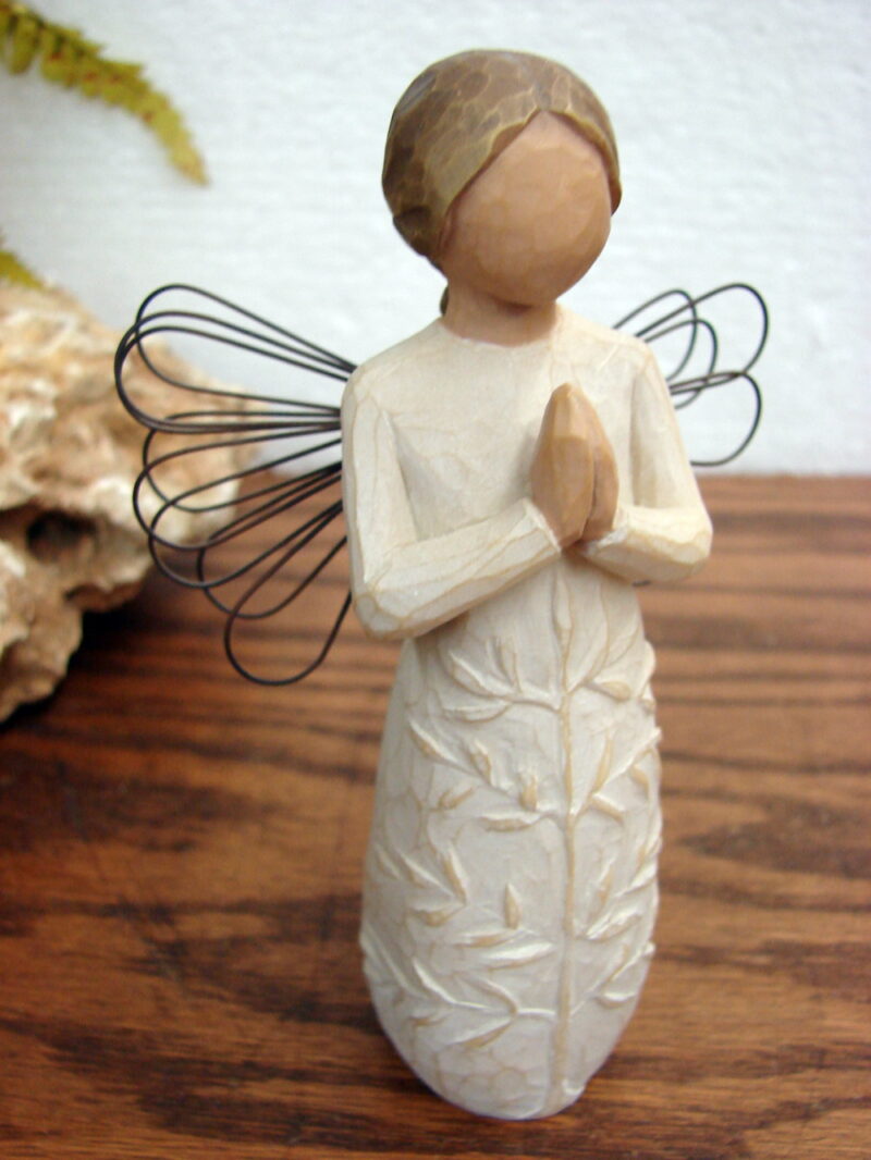 Willow Tree Susan Lordi A Tree A Prayer Figurine, Moose-R-Us.Com Log Cabin Decor