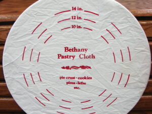 Scandinavian Bethany Housewares Pastry Lefse Board and Cloth