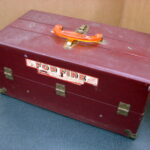 Antique Sales Case/8 Red Comet Original Automatic Glass Ball Fire Extinguisher - Image 2