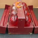 Antique Sales Case/8 Red Comet Original Automatic Glass Ball Fire Extinguisher