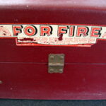 Antique Sales Case/8 Red Comet Original Automatic Glass Ball Fire Extinguisher - Image 9