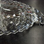Vintage Crystal Fostoria American Cubist Divided Slant Relish Tidbit Tray - Image 2