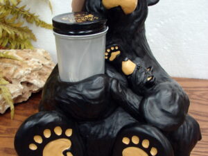New Big Sky Carvers Bearfoots Bears Jeff Fleming Grand Magical Night FireFly Jar