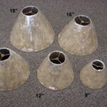 Rustic Lodge Log Home Faux Leather Laced Lamp Shade - Image 2
