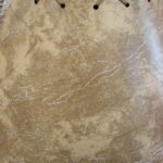 Rustic Lodge Log Home Faux Leather Laced Lamp Shade