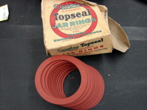 Vintage Box Cupples Jar Rings Canning Rubbers for Glass Lids