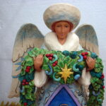Jim Shore 2007 Night Divine Large Angel Nativity Scene 23" - Image 2