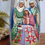 Jim Shore 2007 Night Divine Large Angel Nativity Scene 23" - Image 3