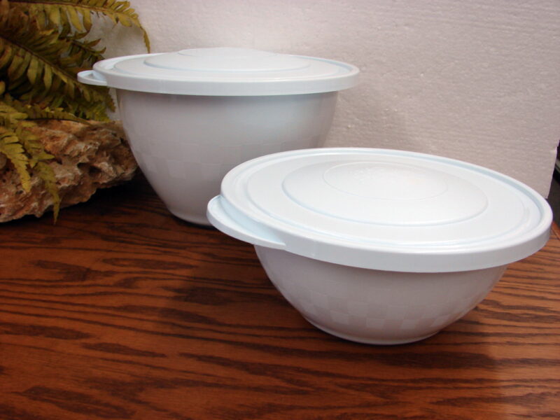 The Pampered Chef Chillzanne Freeze Serve Bowls Set/2 Large Medium, Moose-R-Us.Com Log Cabin Decor