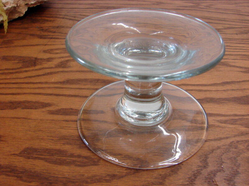 The Pampered Chef Glass Trifle Pedestal Stand Base Only #2832, Moose-R-Us.Com Log Cabin Decor