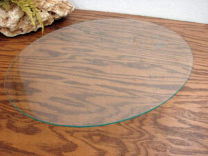 Retired Princess House Etched Crystal Glass Heritage #108 Simple Oval Platter 19"