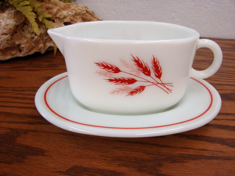 Vintage PYREX Autumn Harvest Kitchen Glassware Wheat Pattern, Moose-R-Us.Com Log Cabin Decor