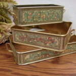 Vintage Pyrex Tin Sleeves for Loaf Lasagna Square Casserole #213 #232 #222
