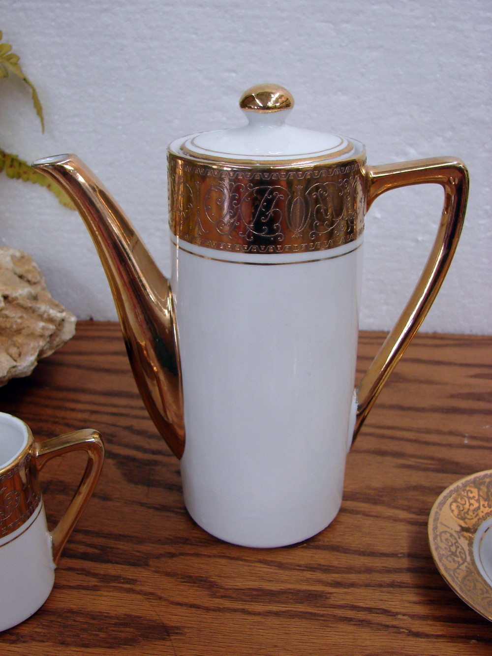 Vintage Royal Crown Imperial 22k Gold 1924 Tea Coffee Set - Image 4