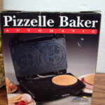 Salton Automatic Electric Pizzelle Maker WM8PZL Non Stick Thermostatically Controlled