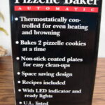Salton Automatic Electric Pizzelle Maker WM8PZL Non Stick Thermostatically Controlled - Image 3